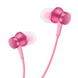 Вакуумные наушники (гарнитура) Xiaomi Mi In-Ear Headphones Basic Pink (розовые) / Xiaomi Piston Basic